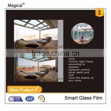 Customized Luxury 3G Switchable Smart Film For Sunroom