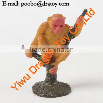 small rubber wild toy animal world