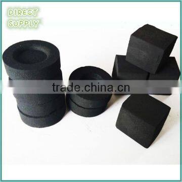 black bamboo material briquette charcoal for shisha