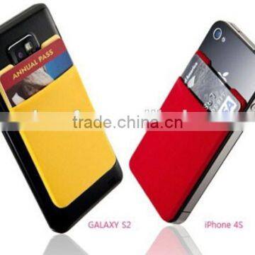 Custom Private Label 3m Sticker Smart Wallet Mobile Card Holder photo-3