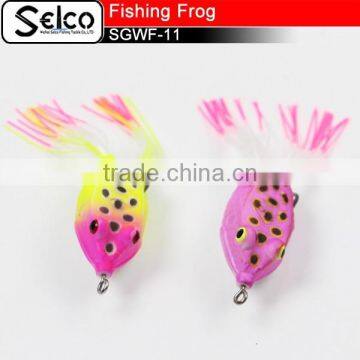 SGWF-11 Artifical Plastic Floating Soft Frog, 55mm/13g photo-2