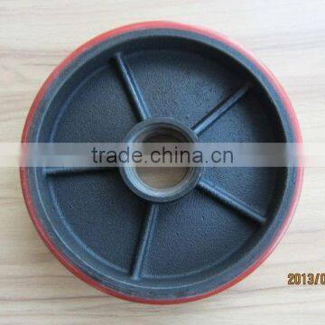 180x50 Solid Rubber Wheel for Hand Pallet Truck photo-4