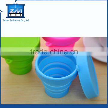 High Quality Colorful Foldable Silicone Cup photo-3