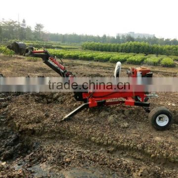 9-10HP Gasoline / Diesel Mini Excavator / Backhoe