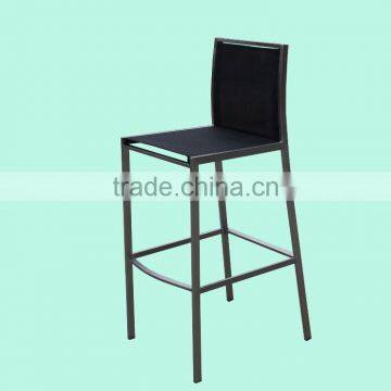 outdoor garden stainless steel bar chair