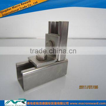 ASTM DIN Q235 304 316 Steel Strut Channel Bracket for Office