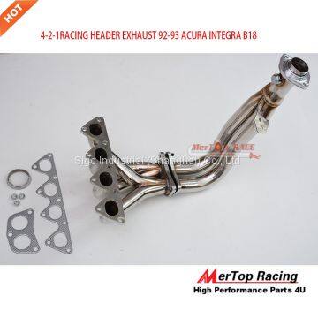 MERTOP Race4-2-1 STAINLESS STEEL RACING HEADER EXHAUST 92-93 ACUR* INTEGRA B18 photo-5
