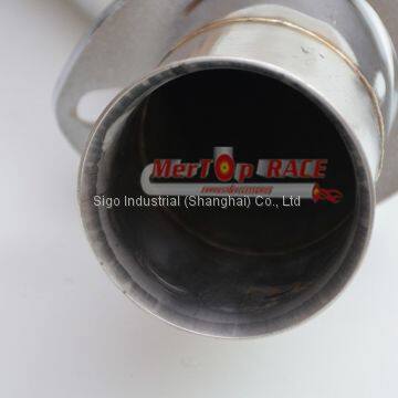 Mertop B** E46 330D 330xd 1998-2003 M57 POLISHED 304 STAINLESS STEEL DECAT EXHAUST DOWNPIPE photo-2