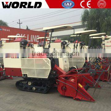 32hp Full Feeding 0.5m3 Grain Tank Mini Kubota Rice Harvester Dc70 photo-4