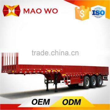 China Truck OEM Service 3 Axle Cargo Semi Trailer for Sale