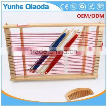 OEM ODM Factory Customize Hand Wooden Toy Weaving Loom Kit photo-2