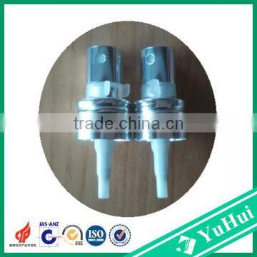 2016 Hot Sale Wholesale Aluminum-Plastic Long Nozzle Crimp Pump Mist Sprayer photo-2