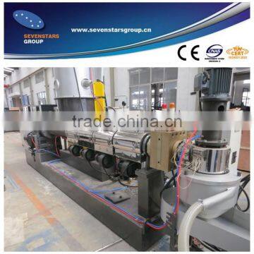 Waste plastic granules recycling machine/pp pe film plastic recycling granulating machine