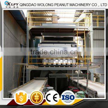 Peanut color grading sorting machine line supplier