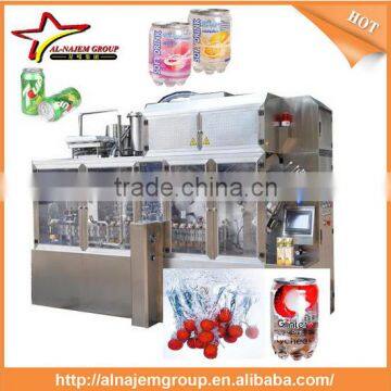 Sparkling Beverage Filling Production Line Washing Pulp Filling Carbonated Capping 4-in-1monobloc(CGF16/12/12/6) photo-2