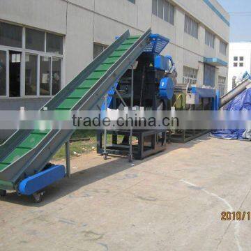 500kg/h LDPE HDPE , PP PE films , PP PE bags crushing , washing , drying line