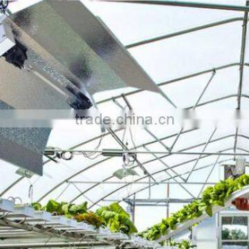 Hydroponics Garden Supplier 600w 1000w hps double ended bulb vertical focused wing type grow light cover reflector