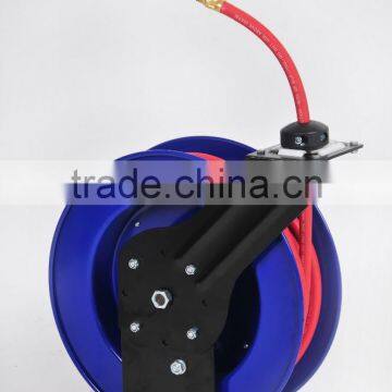 Metal Material Air Hose Reel With 15m Rubber Air Hose photo-2