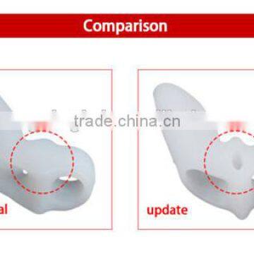 1 Pair Hallux Valgus Bicyclic Thumb Orthopedic Braces Correct Daily Silicone Toe photo-6