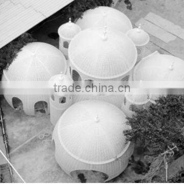 Rattan for Babylon Garden Wedding Party Decoration With Aluminum Frame Power Coated Detachable Babylon Garden Decoration photo-5