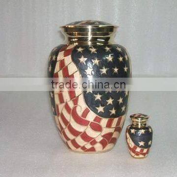 Brass Veterans Flag Urns Manufacturers