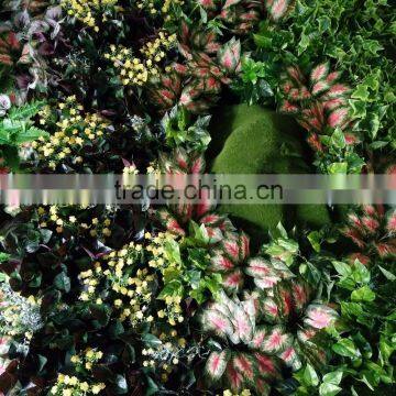 Fake Wall Decoration Artificial Green Plant Wall photo-2