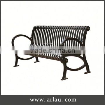 Arlau Metal Seat Bench,Metal Advertisement Bench,Metal Bench Chair Outdoor