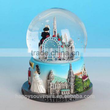 Scenery Resin Snow Globe For Home Decoration photo-2
