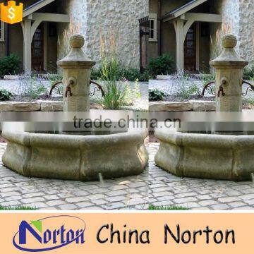 garden antique old stone fountain NTMF-W132S