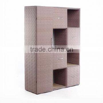 SFM3-20150522-13 Bed Room Furniture Wholesale Rattan Wardrobe Closet