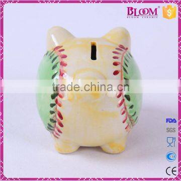 Personalized Pig Shape Ceramic Money Saving Box photo-3