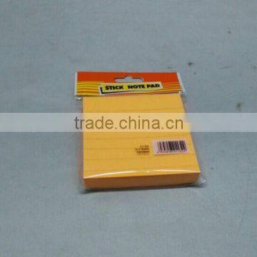 100 Sheet 3x3 Inch Color Paper Sticky Note Pad photo-2