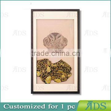 Framed Handmad Fabric Painting Designs Scenery Art photo-3