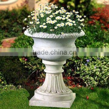 Stone Craving Custom Sized Granite Garden Stone Flower Pot photo-3