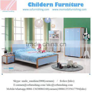 SJ6601 Kids Wood Bedroom Furniture and Classical Kids Bedroom Furniture