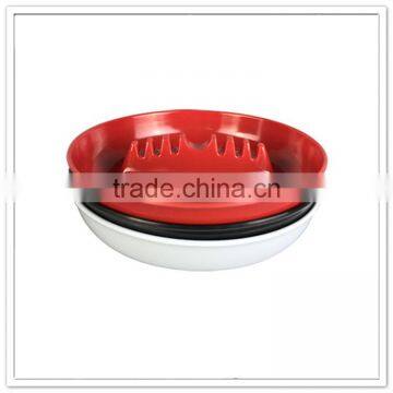 Cheap Plastic Ashtray, Triangular Bue Custom Melamine Ashtray, Plastic Ashtrays for Boats photo-6