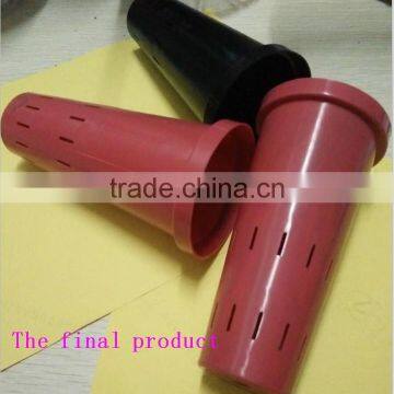 Custom Hydroponic Grow Systems plastic engraftment basket Net Planting pots