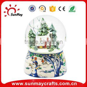 Polyresin Christmas Snow Globes With Santa photo-4