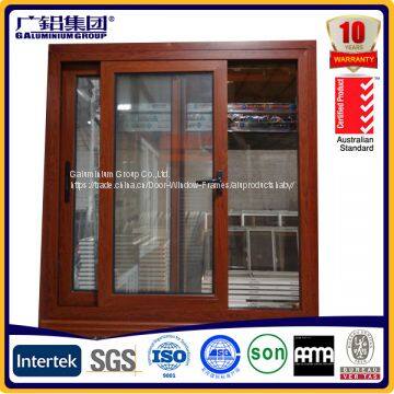 Double Panels Aluminium Glass Window Villa Interior Bedroom Air Insulation photo-3