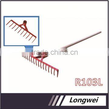Made in china farm Rake/long handle rake