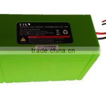 Rechargeable 24V 8AH lithium battery for power tool