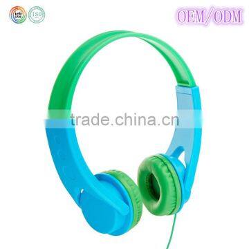 Light Weight Folding Stereo Headphone With Microphone , Soft Earpads Headband Headset For Computer And Mobile Phone