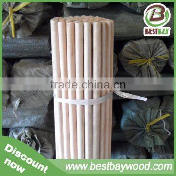 Made in China Wood Broom Stick With Italian Screw Export to Saudi Arabia photo-6