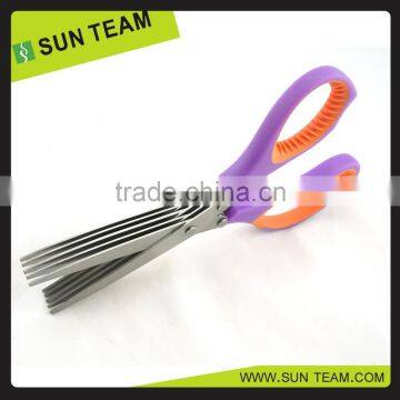 SK089 8" 5 layers popular design kitchen & herb scissors