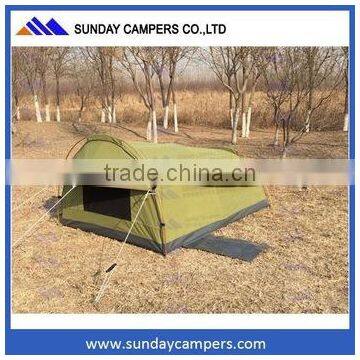 New products oxford fabric fiberglass pole camping tent