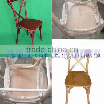 Natural Wood Restaurant Design Y Style Dining Chair Table photo-5