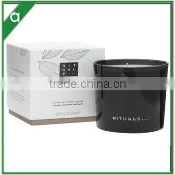 Spraying Multi Colored Scented Candle in Glass Jar With Private Logoand Gift Box photo-3