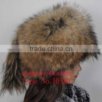 Geniue Raccoon fur Davy Crocket hats