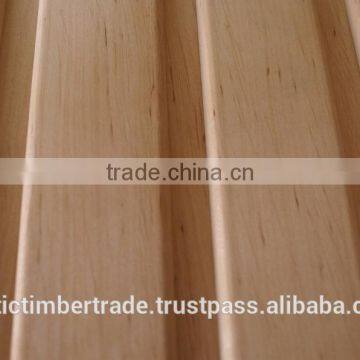 ALDER Sauna boards, Cladding and Bench