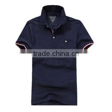 wholesale high quality fashion 100% cotton men polo shirt factory